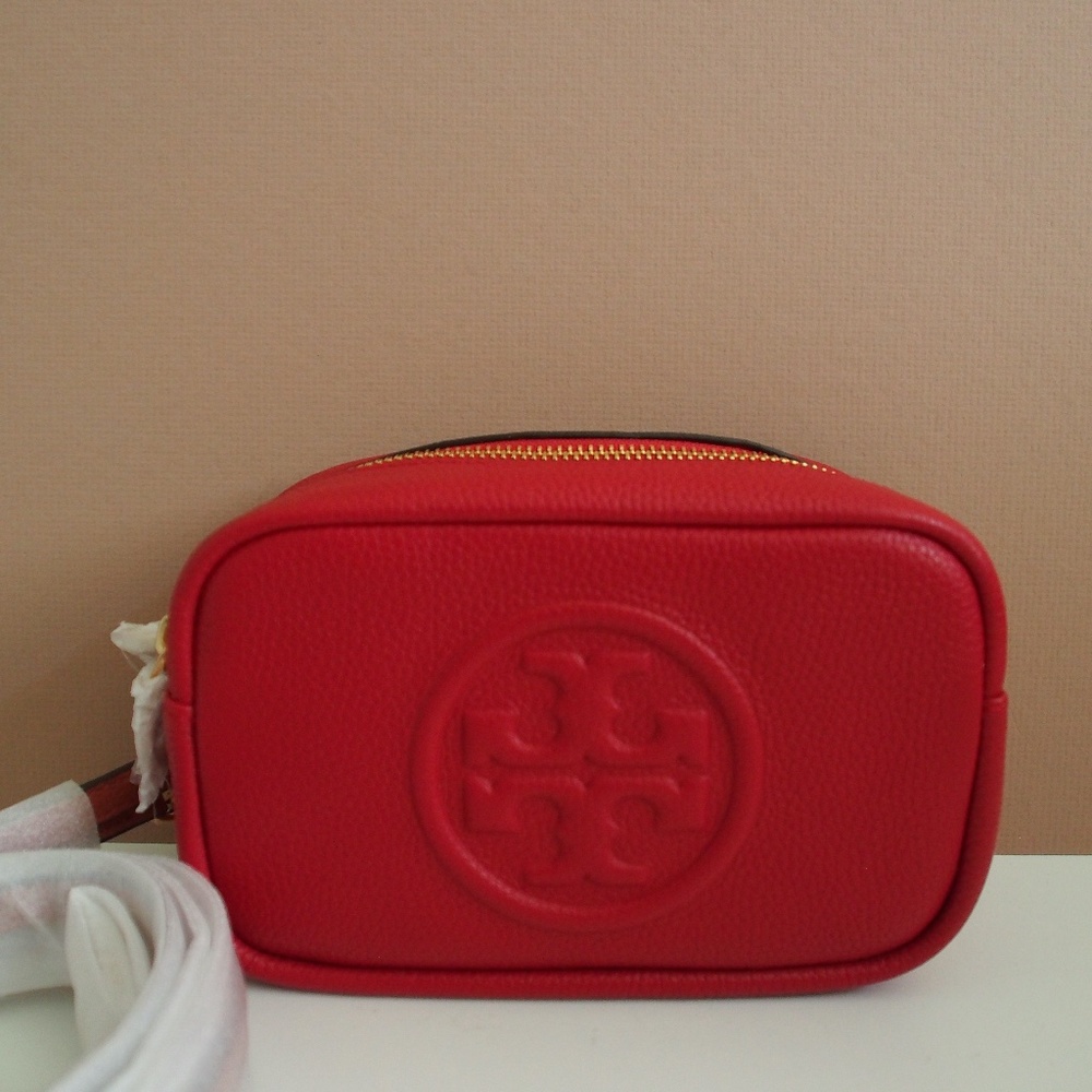 Tory Burch Perry Bombe Minnie Bag Red Apple